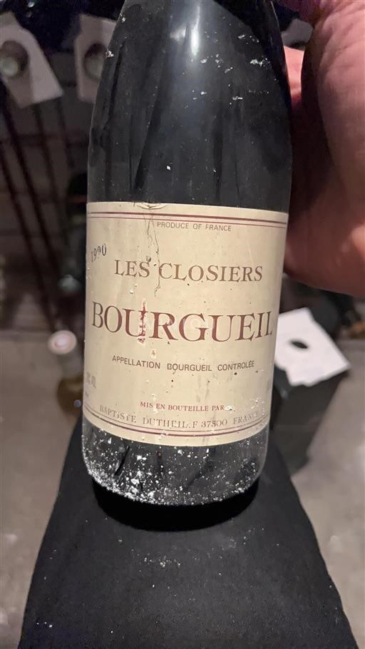 Loiretal Bourgueil Baptiste Dutheil Les Closiers 1990