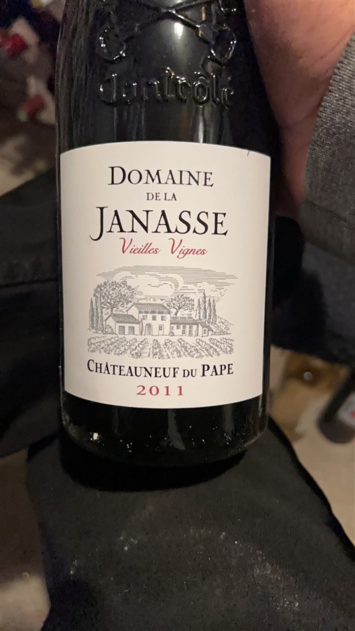 Thung lũng Rhône Châteauneuf-du-pape Domaine La Janasse Vieilles Vignes 2011