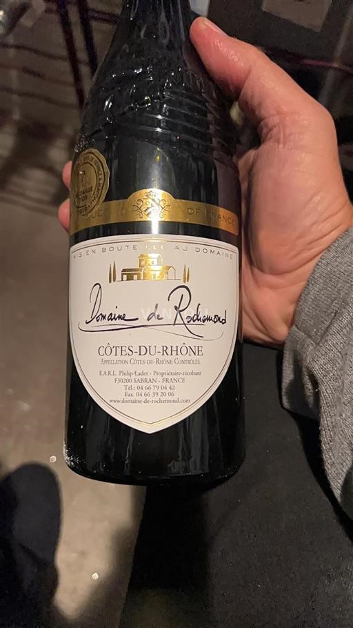 Valle del Rodano Côtes-du-Rhône Domaine Rochemond 2018