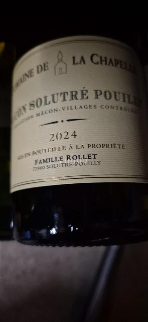 Bourgogne Mâcon og mâcon-landsbyer Domaine La Chapelle 2024