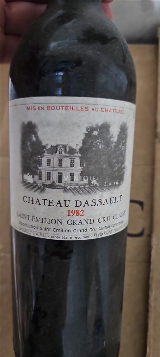 Bordéus Saint-Émilion Grand Cru Grand Cru Château Dassault 1982