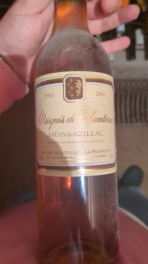 Sud-Ovest Monbazillac Marquis de Chamterac 2003