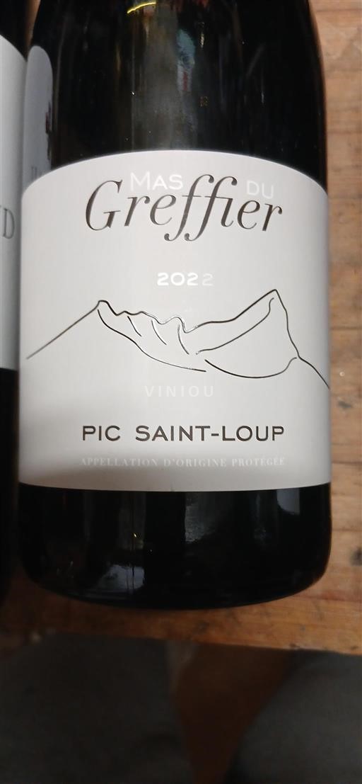 Languedoc Pic-saint-loup Mas du Greffier 2022