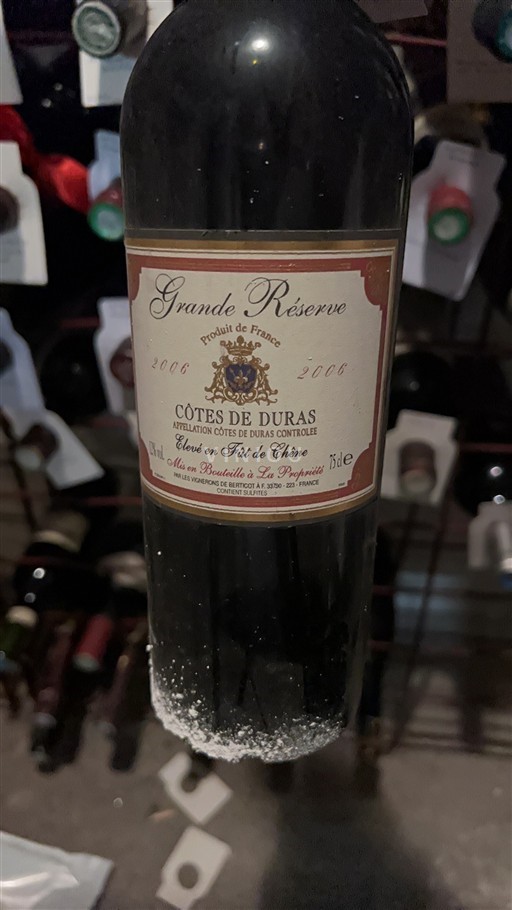 Tây Nam Côtes-de-duras Grande Réserve 2006