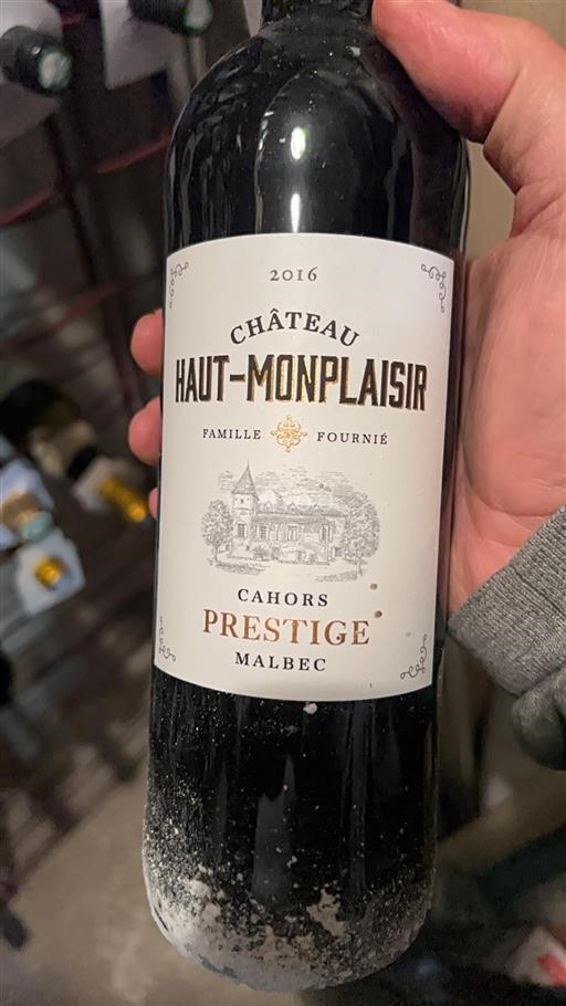 Sudoeste Cahors Château Haut-Monplaisir Prestige 2016