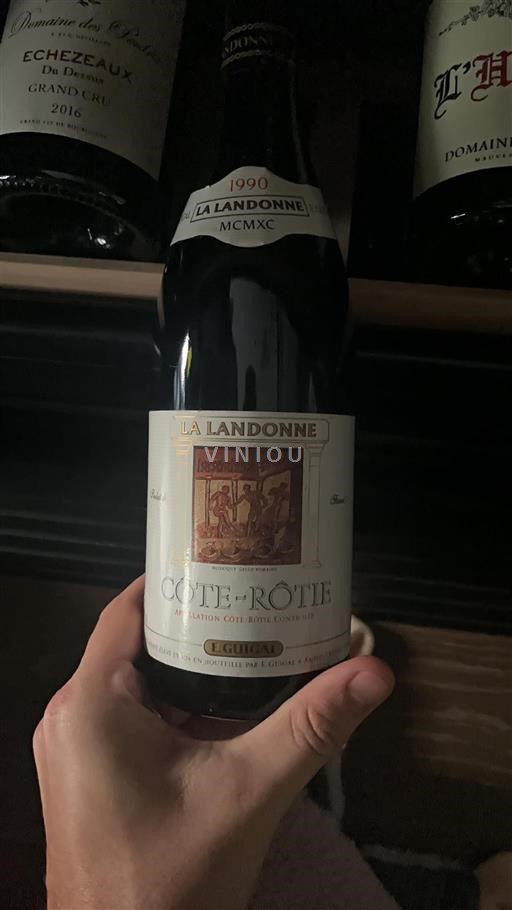 Rhône Valley Côte-Rôtie E. Guigal La Landonne 1990