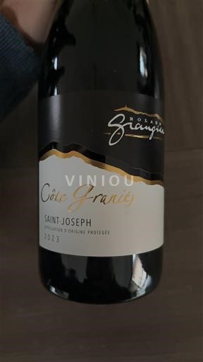 Vale do Ródano Saint-Joseph Domaine Roland Grangier Côte Granits 2023