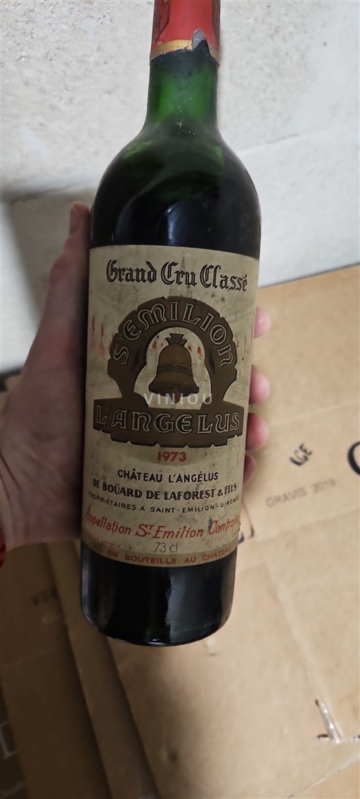 Bordeaux Saint-Émilion Grand Cru Château L'Angélus 1973