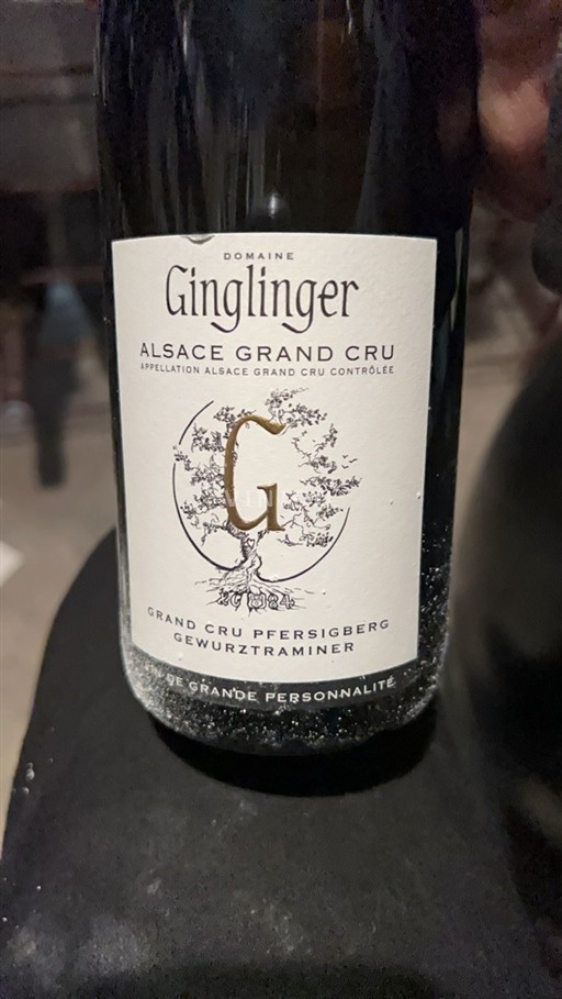 Alsace Gewurztraminer Grand Cru Domaine Ginglinger 2018