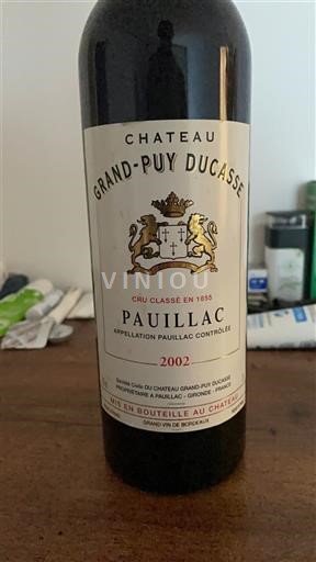 Bordéus Pauillac Grand Cru Château Grand-Puy Ducasse 2002