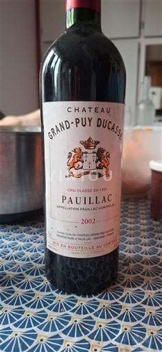 Bordeaux Pauillac Grand Cru Château Grand-Puy Ducasse 2002