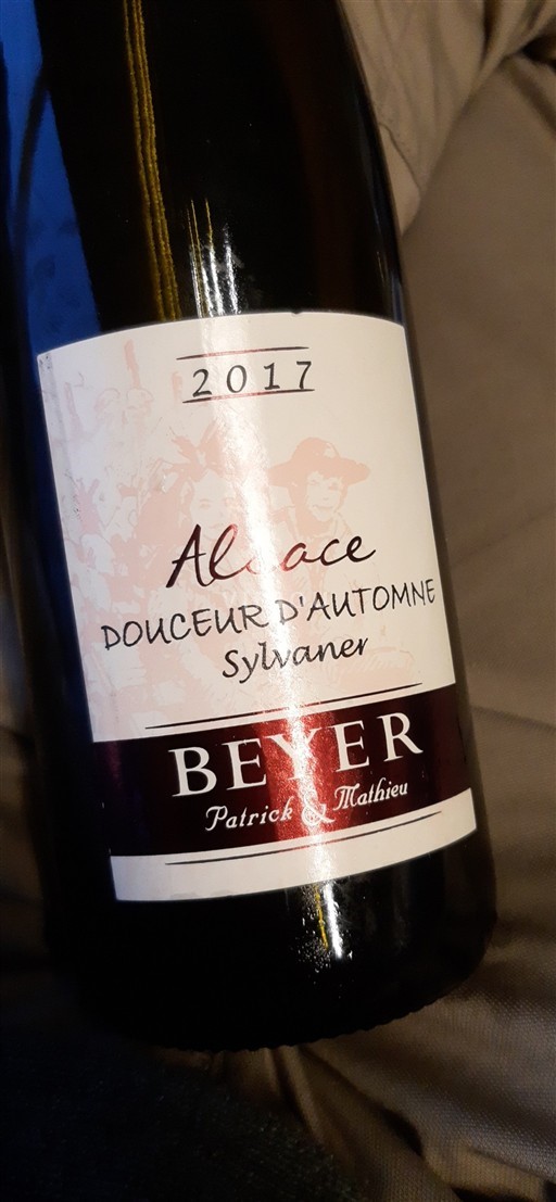 Alsace Grand Cru Beyer Douceur d'Automne 2017