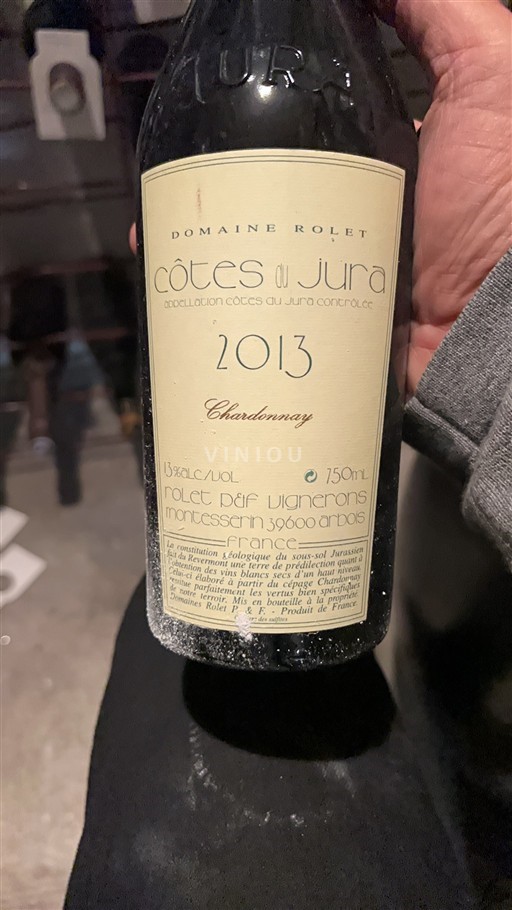 Jura Côtes du Jura Domaine Rolet Chardonnay 2013