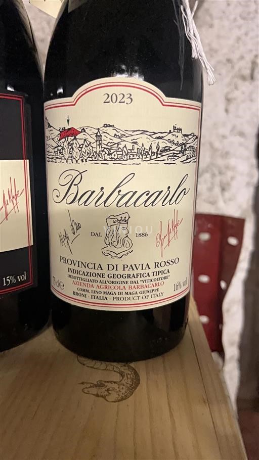 Lombardia Non specificato Azienda Agricola Barbacarlo 2023