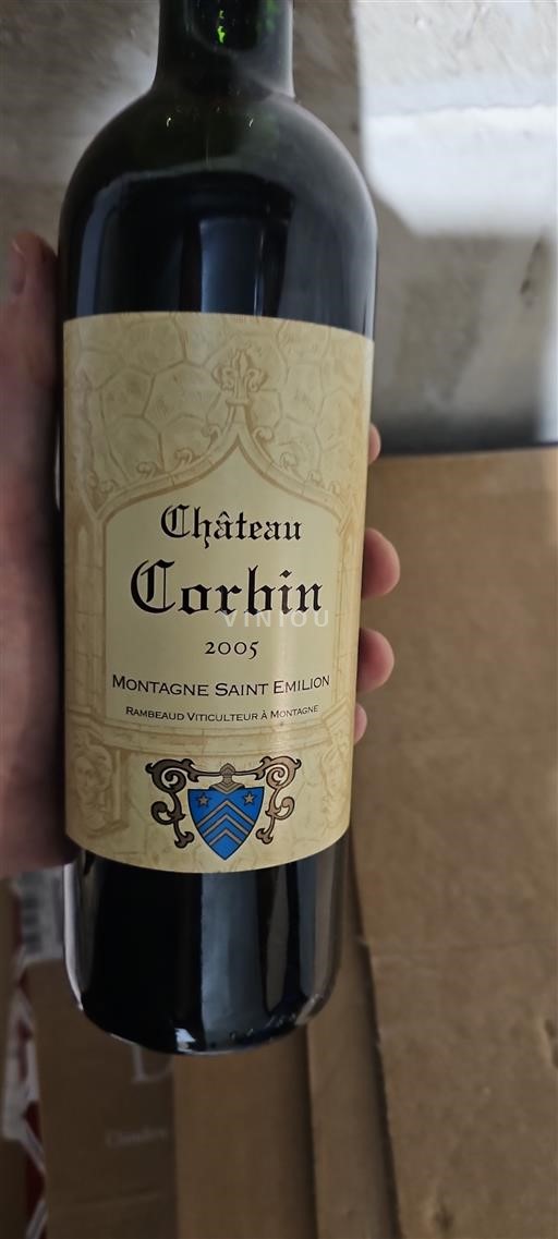 Bordeaux Montagne-saint-émilion Château Corbin 2005