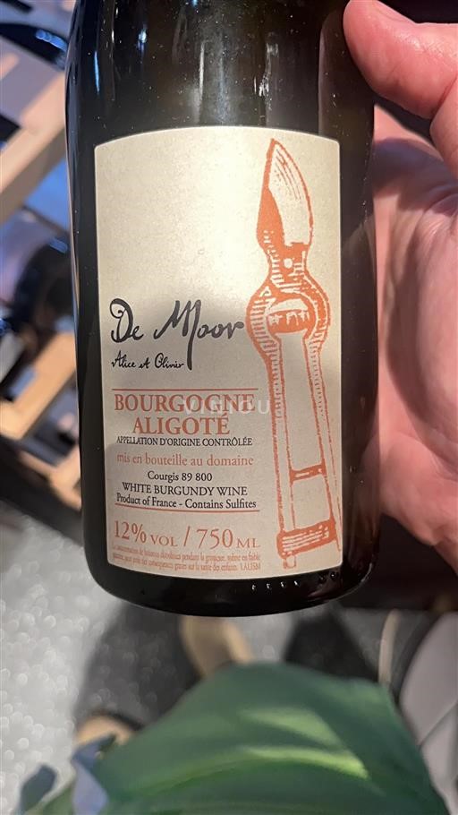 Burgundy Bourgogne Aligoté Moor 2023