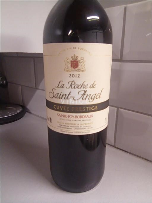 Bordeaux Sainte-Foy-Bordeaux La Roche de Saint-Angel Prestige 2012