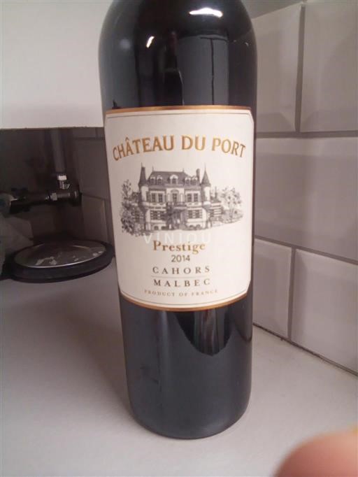 Sud-Ovest Cahors Château Port Prestige 2014