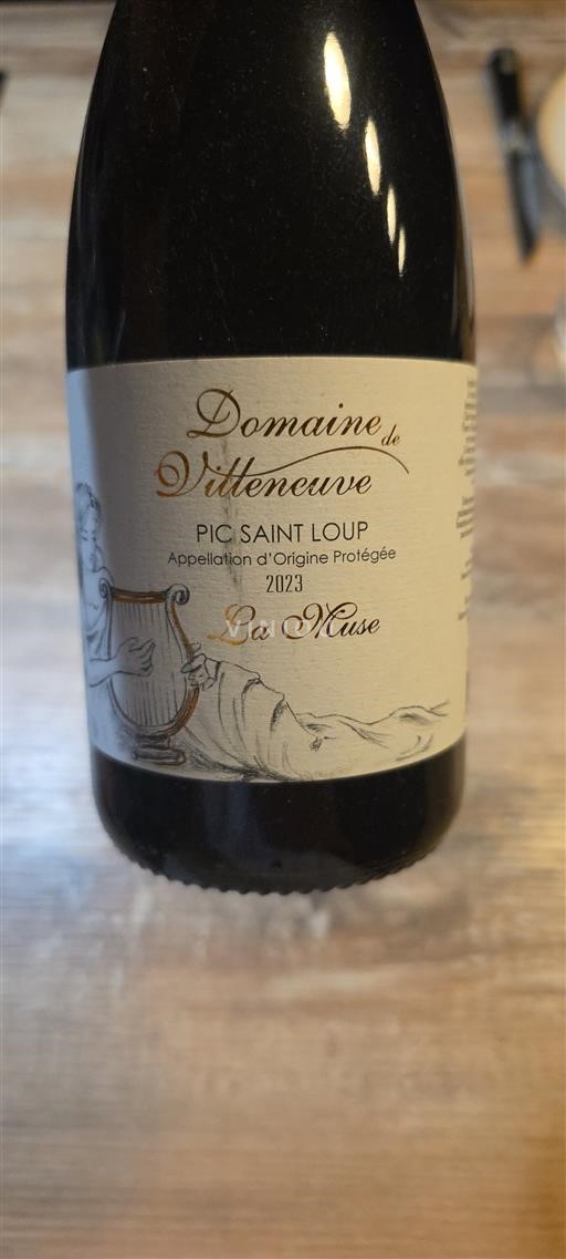 Languedoc Pic-saint-loup Domaine Villeneuve La Muse 2023