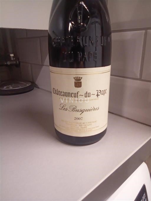 Rhône-dalen Châteauneuf-du-Pape Les Busquières 2007
