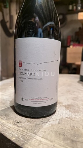 Bourgogne Pommard Domaine Bonnardot 2022