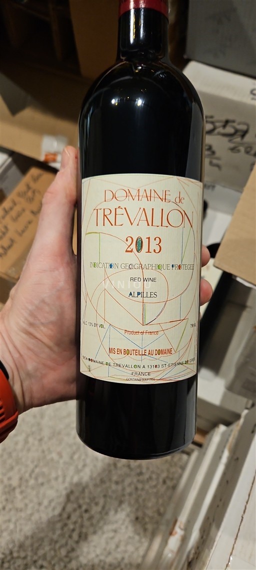 Alpit ja Rhônen maat Alpilles Domaine Trévallon 2013
