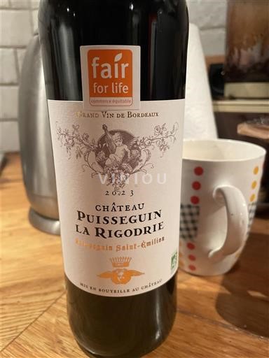 Burdeos Puisseguin-saint-émilion Château Puisseguin La Rigodrie 2023
