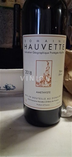 Alpi și Țara Rodanezilor Alpilles Domaine Hauvette Amethyste 2018