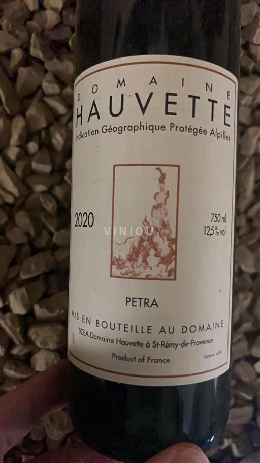 Alpit ja Rhônen maat Alpilles Domaine Hauvette Petra 2020