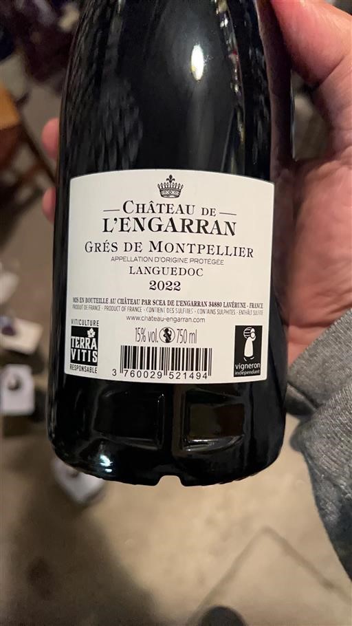 Languedoc Grès de Montpellier Château L'Engarran 2022