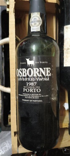 Portugal Port Osborne Late Bottled Vintage 1987
