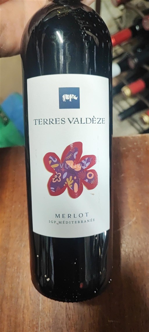 Provence, Ala-Rhônen laakso, Korsika Méditerranée Terres Valdéze Merlot 2022