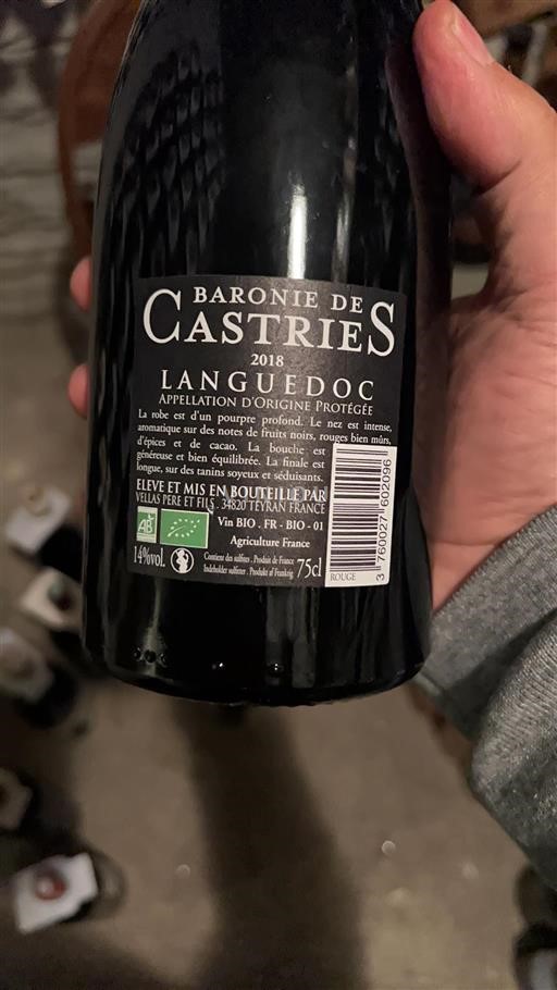 Languedoc Baronie de Castries 2018