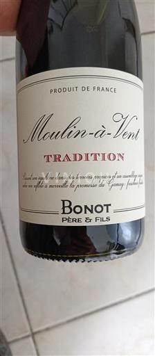 Beaujolais Moulin-à-vent Bonot Père et Fils Tradition 2023