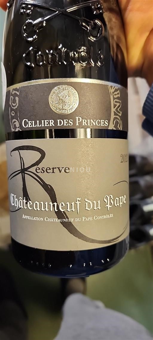 Thung lũng Rhône Châteauneuf-du-pape Cellier des Princes Réserve 2023