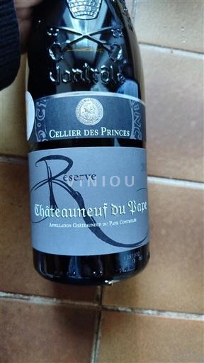 Rhône Valley Châteauneuf-du-Pape Cellier des Princes Réserve 2023