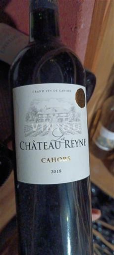 Sudoeste Cahors Château Reyne 2018