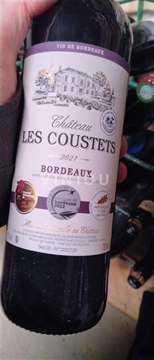 Bordeaux Château Les Coustets 2021