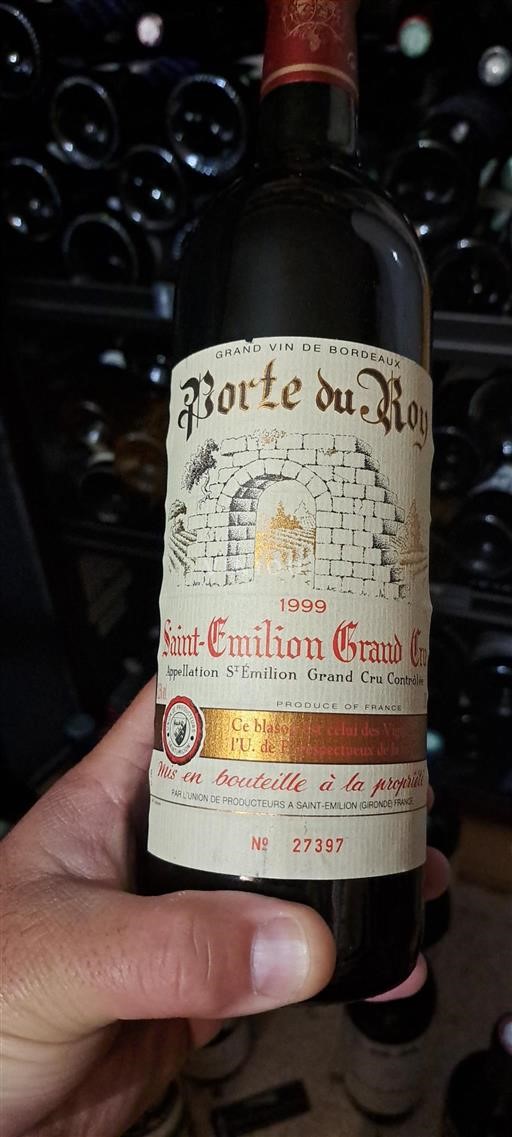 Bordeaux Saint-Émilion Grand Cru Grand Cru Porte du Roy 1999