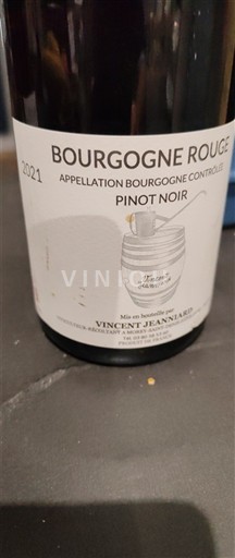 Burgundi Bourgogne Vincent Jeanniard 2021