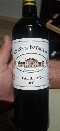 Bordeaux Pauillac Lions de Batailley 2017