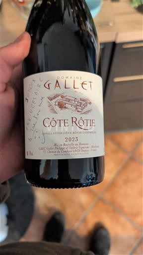Lugina e Ronës Côte-rôtie Domaine Gallet 2023