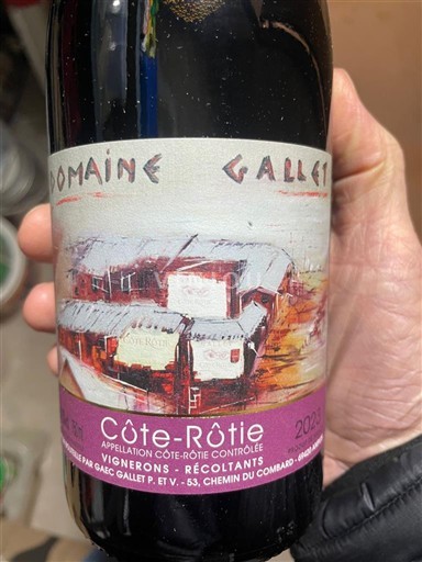 Рона Кот-Роті Domaine Gallet 2023