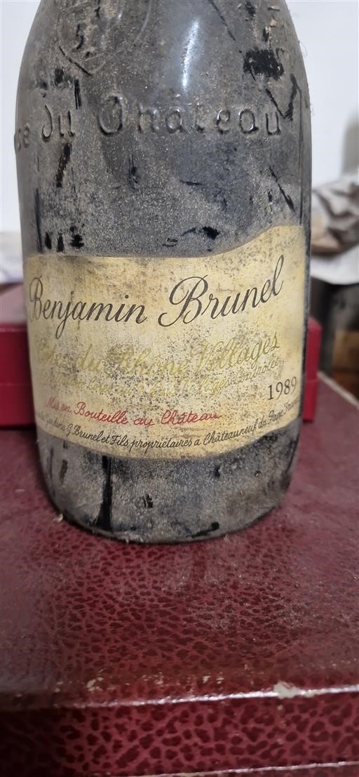Valle del Rodano Côtes-du-rhône-villages Benjamin Brunel 1989