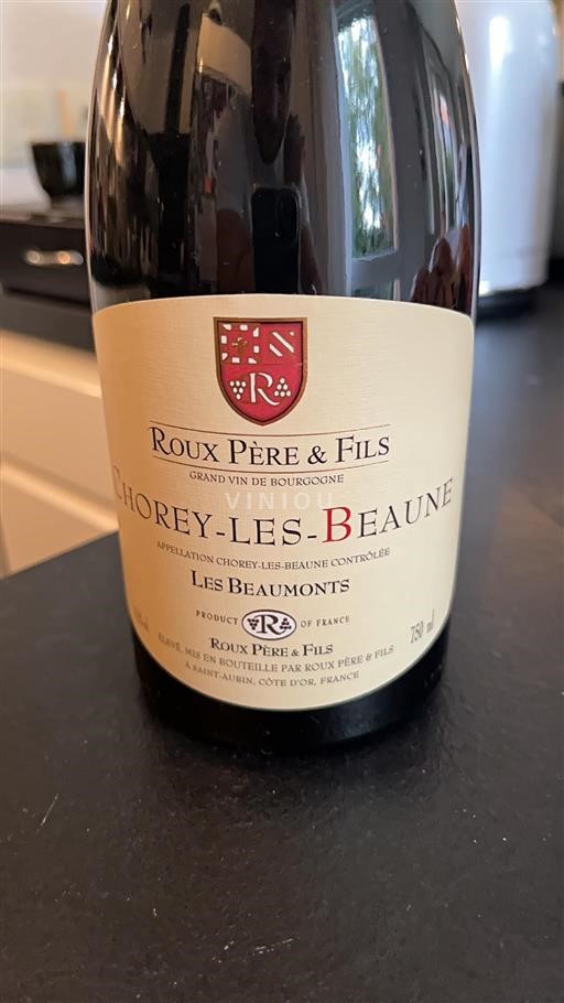 Borgogna Chorey-lès-Beaune Roux Père & Fils Les Beaumonts 2022