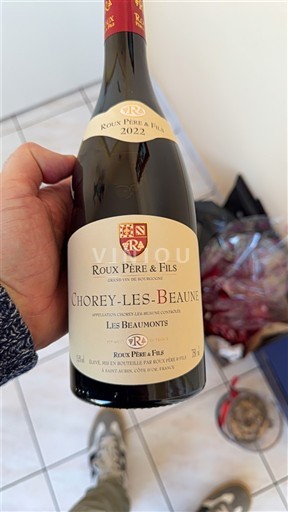 Bourgogne Chorey-lès-Beaune Roux Père & Fils Les Beaumonts 2022