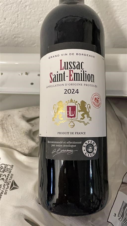 Bordeaux Lussac-saint-émilion  2024