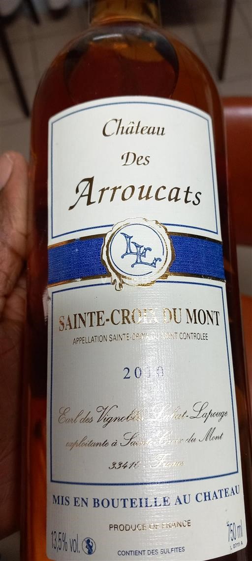 Bordeaux Sainte-Croix-Du-Mont Château Des Arroucats 2018