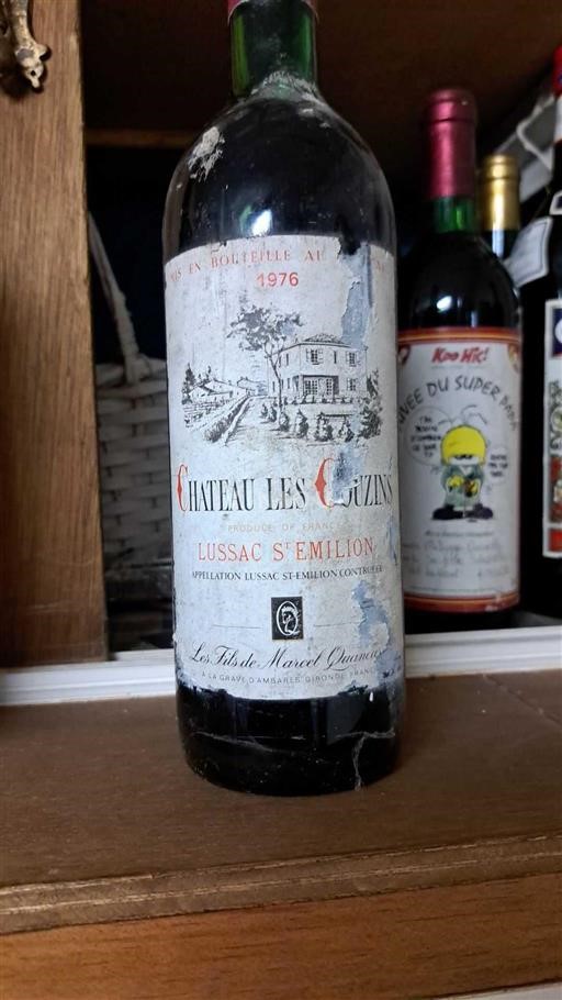 Bordeaux Lussac-Saint-Émilion Château Les Couzins 1976