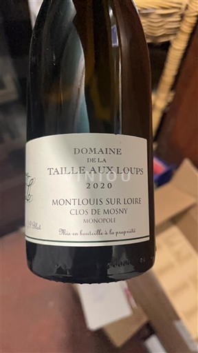 Loiren laakso Montlouis-sur-Loire Domaine La Taille aux Loups Clos de Mosny 2020